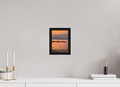 6 x 8″, Floater Frame "Take Off" Sunset Surf Photography