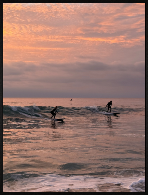Main image "Couples the Surf Together..." Sunset Surf Photography