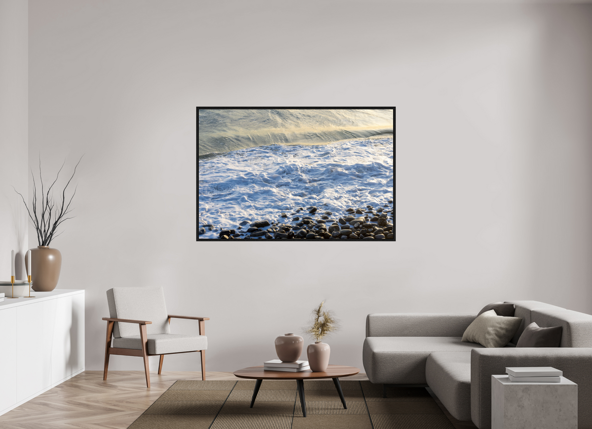66 x 44″, Floater Frame Bare Essentials II Ocean Photography