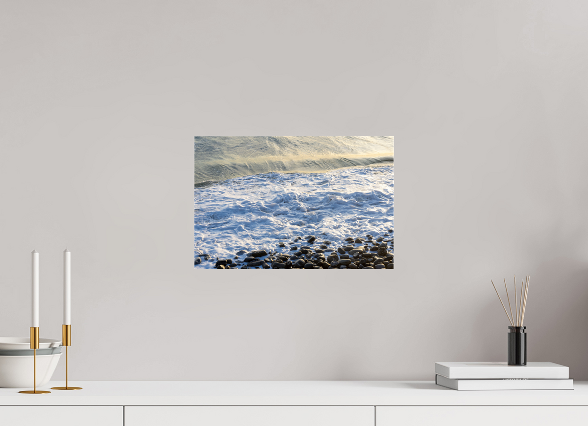 15 x 10″, Photo Print Under Acrylic Glass Bare Essentials II Ocean Photography