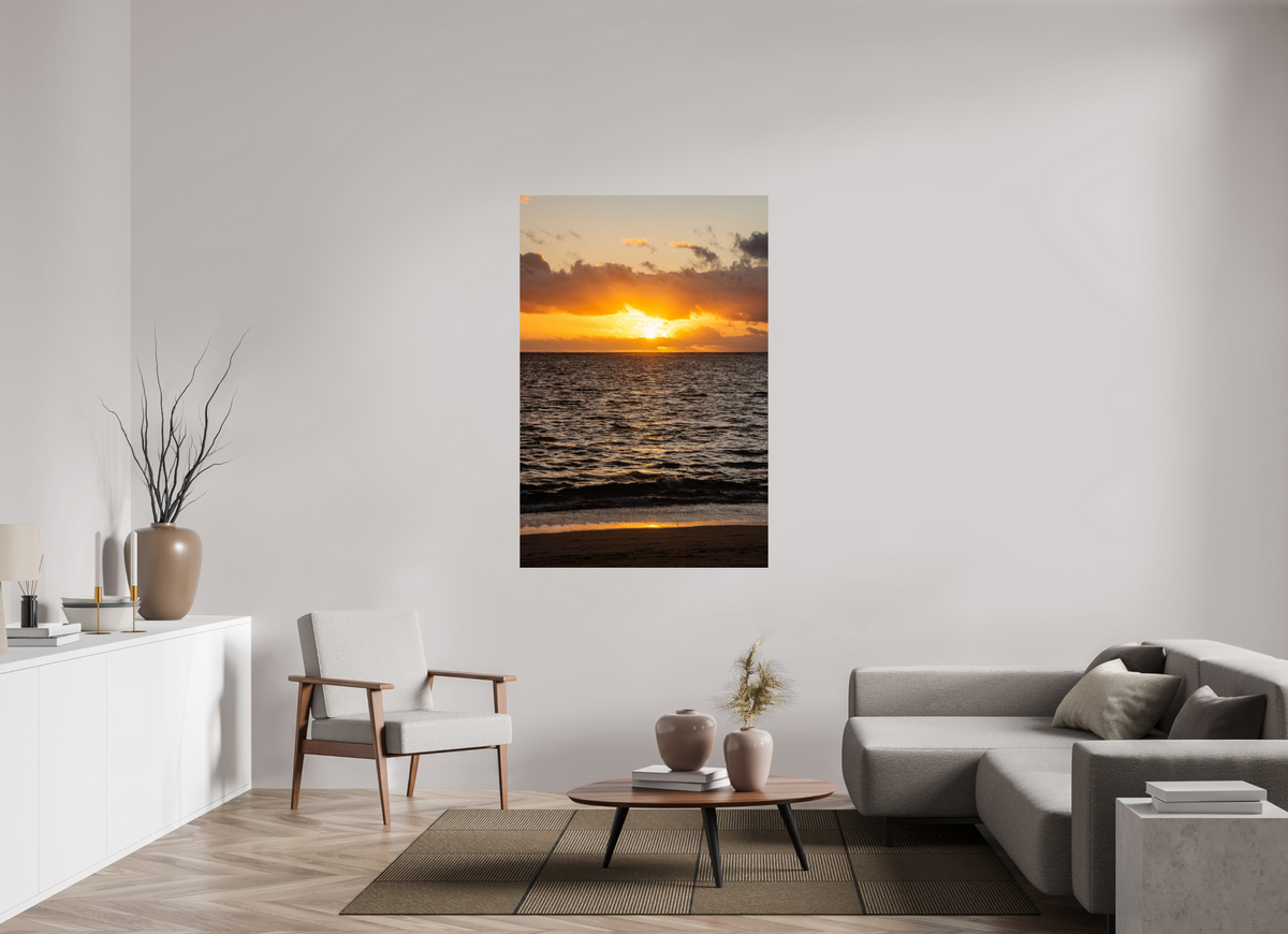 40 x 60″, Photo Print On Fuji Crystal DP II Rise with the Sun