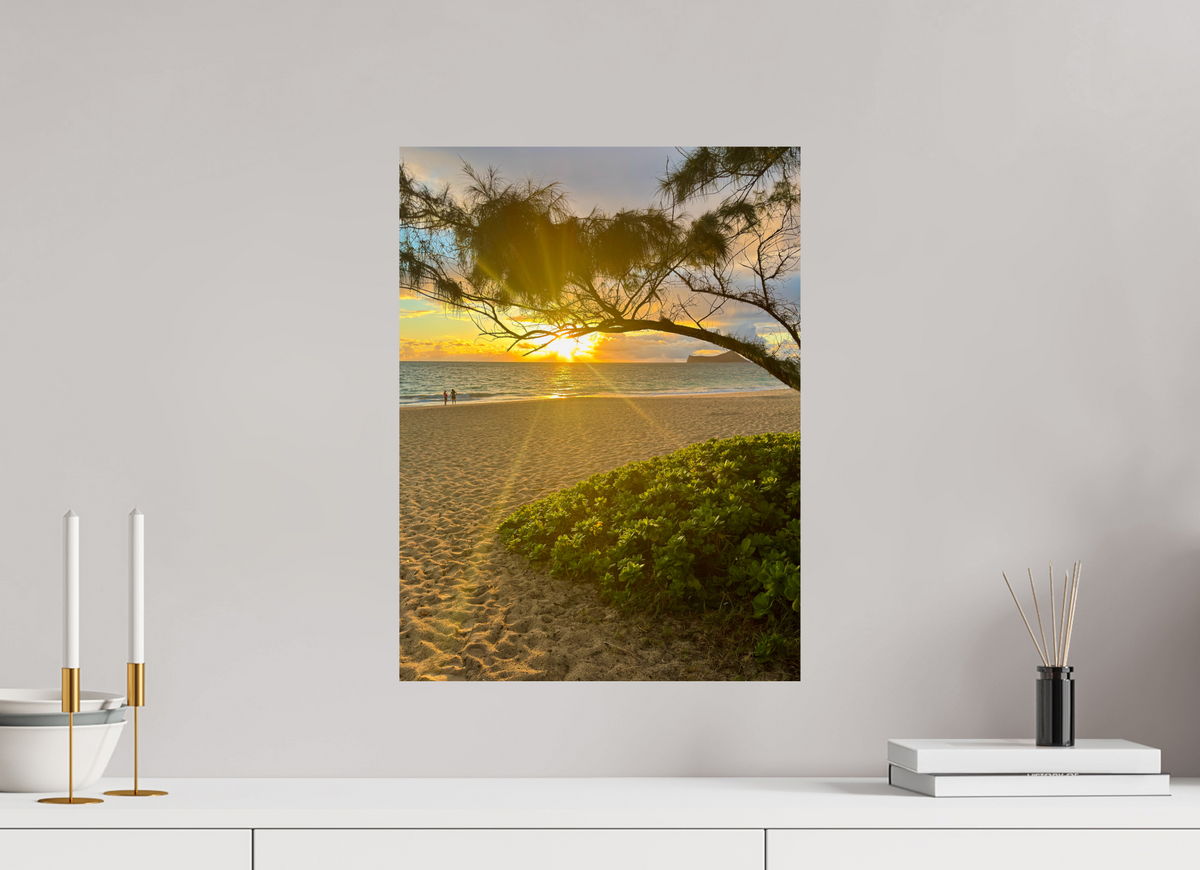 15 x 20″, Photo Print On Fuji Crystal DP II Waimanalo Sunrise Ocean Sunrise Photography