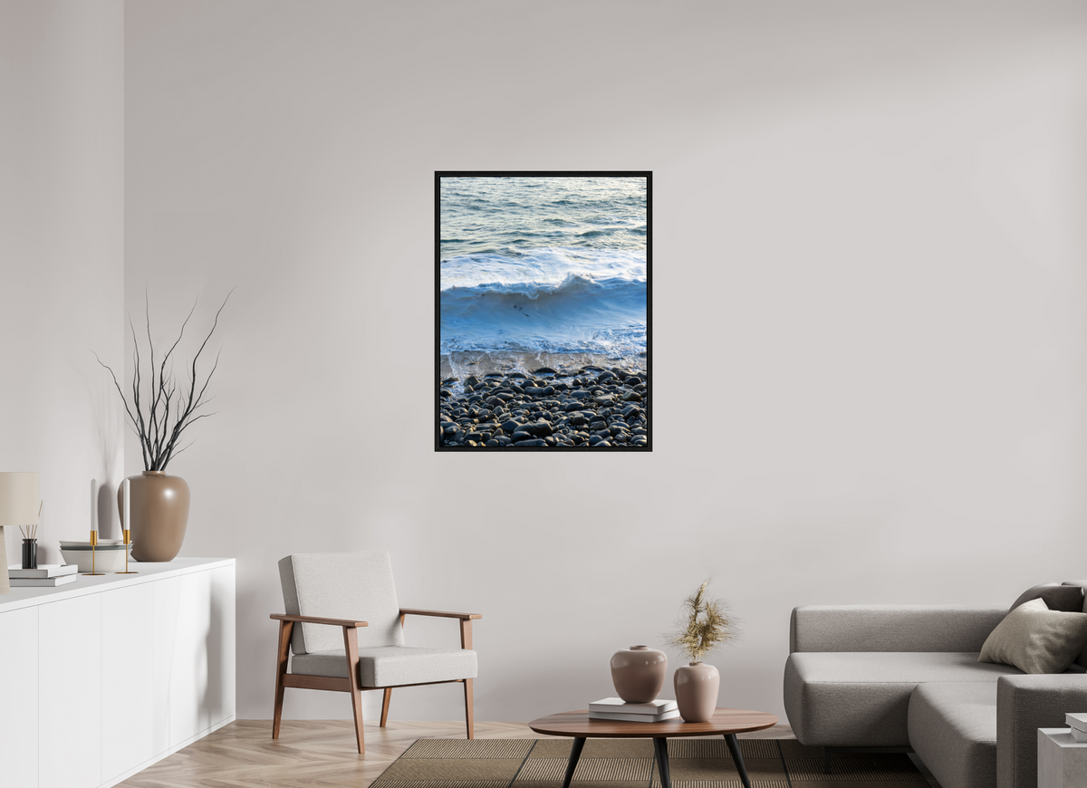 31 x 40.4″, Floater Frame Bare Essentials Ocean Photography