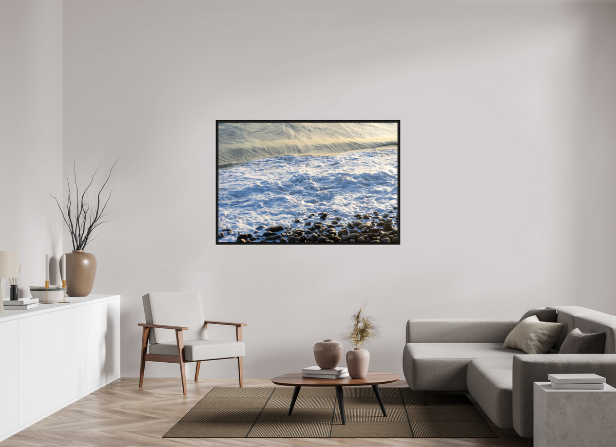 60 x 40″, Floater Frame Bare Essentials II Ocean Photography