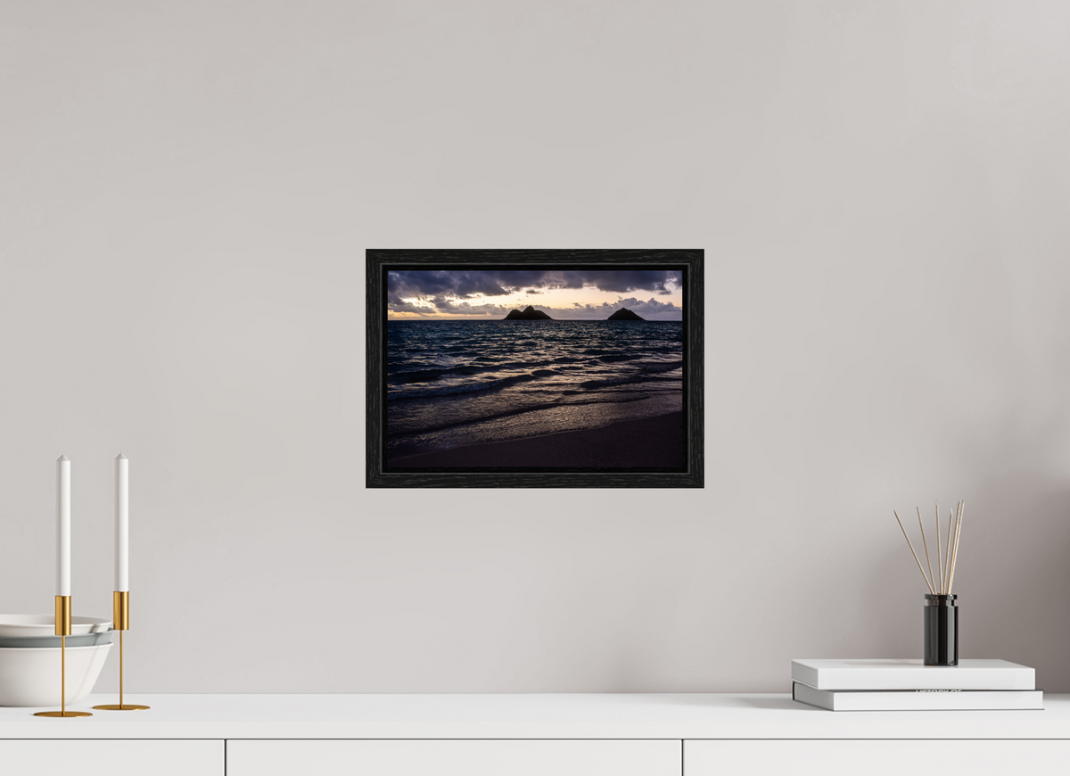 12 x 8″, Floater Frame Dawn on the Windward Side I