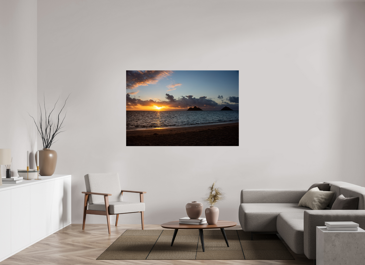 64.1 x 43″, Photo Print On Fuji Crystal DP II The Sun Always Rises in the East