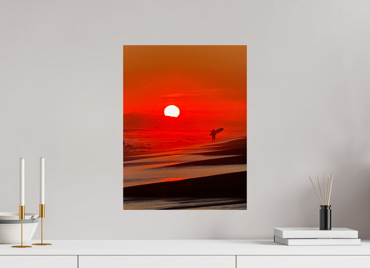 15 x 20″, Photo Print On Fuji Crystal DP II Newport Beach Glow I Sunset Photography