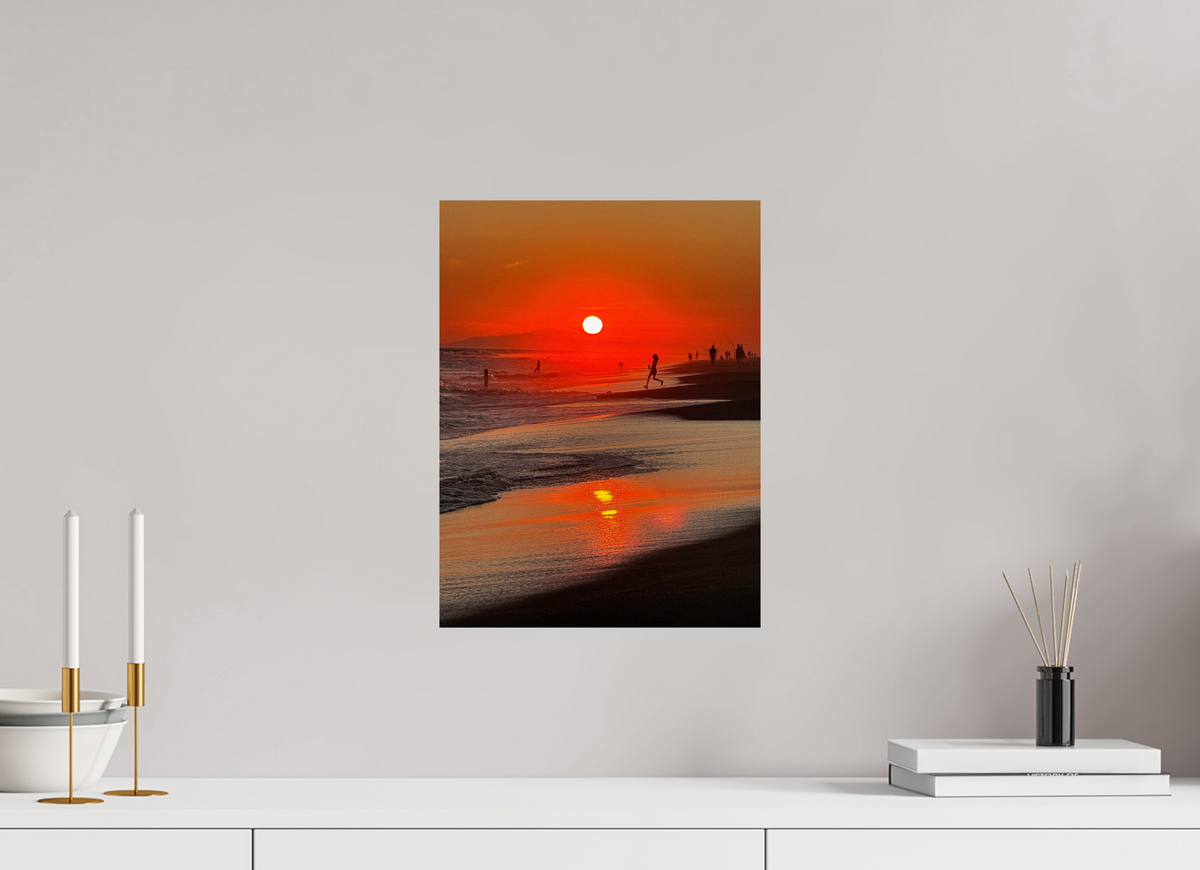 12 x 16″, Photo Print On Fuji Crystal DP II Newport Beach Glow IV Sunset Photography