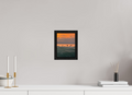 6 x 8″, Floater Frame Let's Meet at Sunset-Sunset Surf Photography