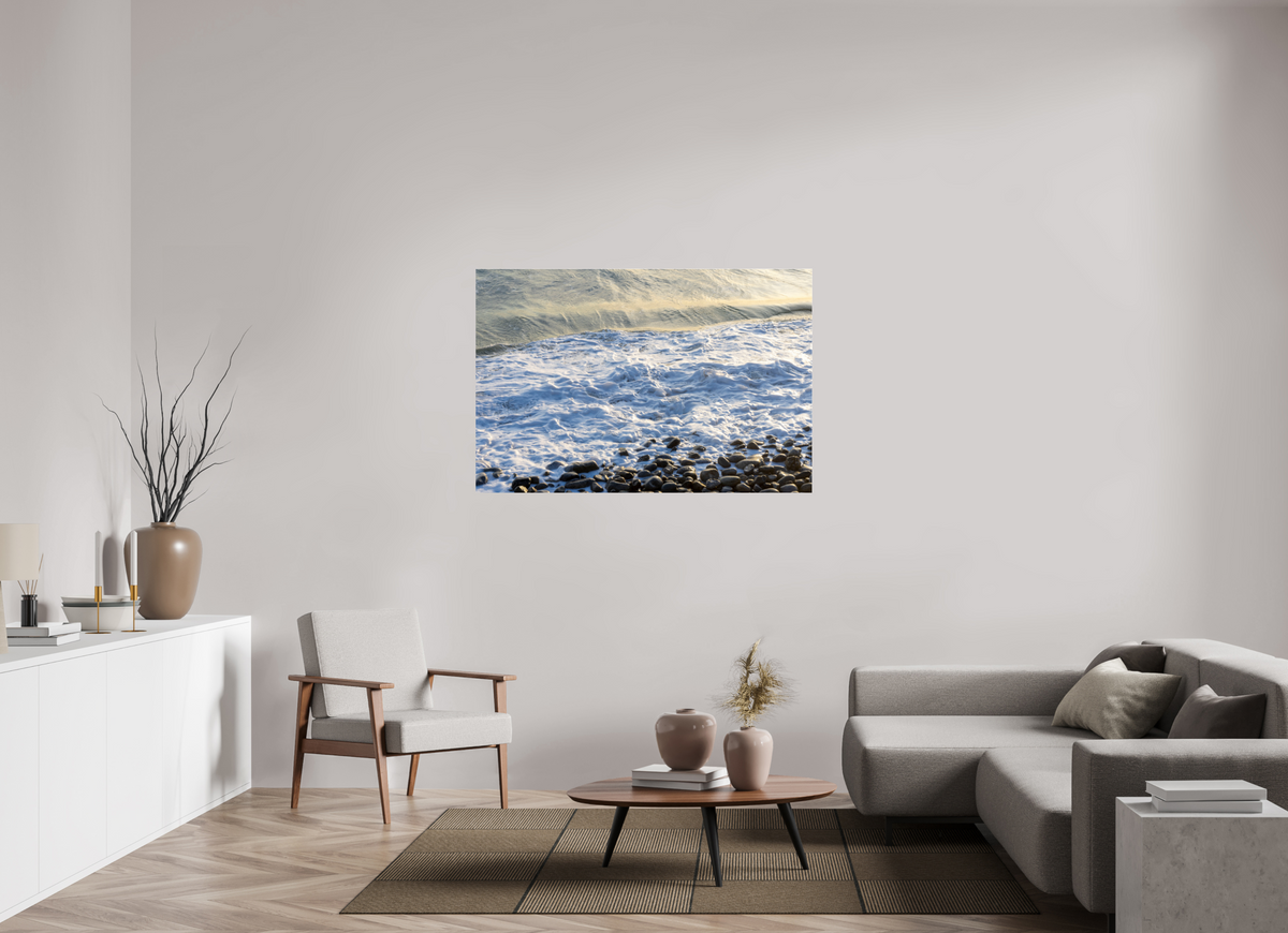 54 x 36″, Photo Print Under Acrylic Glass Bare Essentials II Ocean Photography