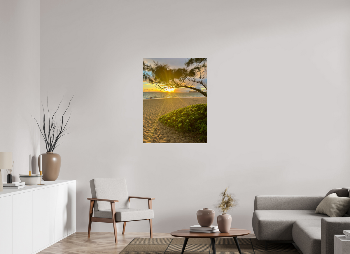 30 x 40″, Photo Print On Fuji Crystal DP II Waimanalo Sunrise Ocean Sunrise Photography