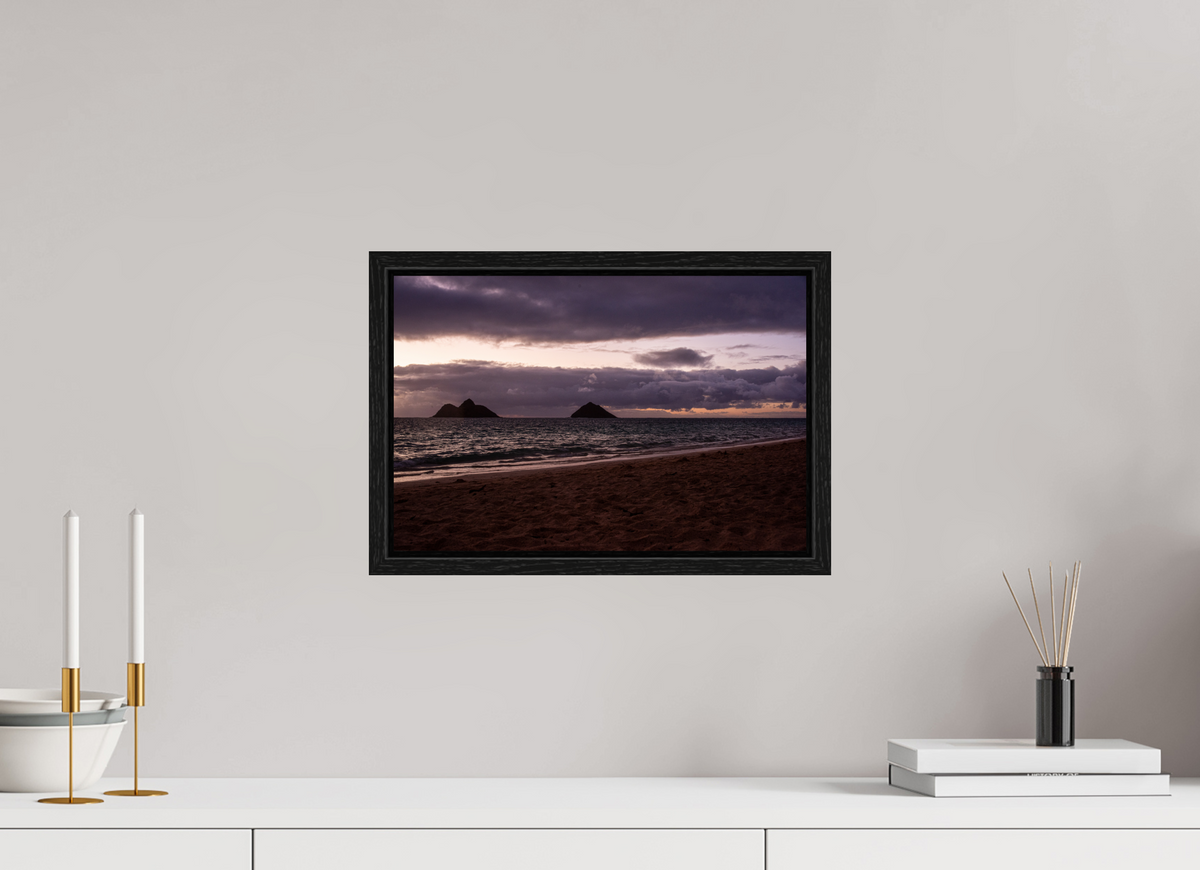 15 x 10″, Floater Frame The Mok's at Dawn