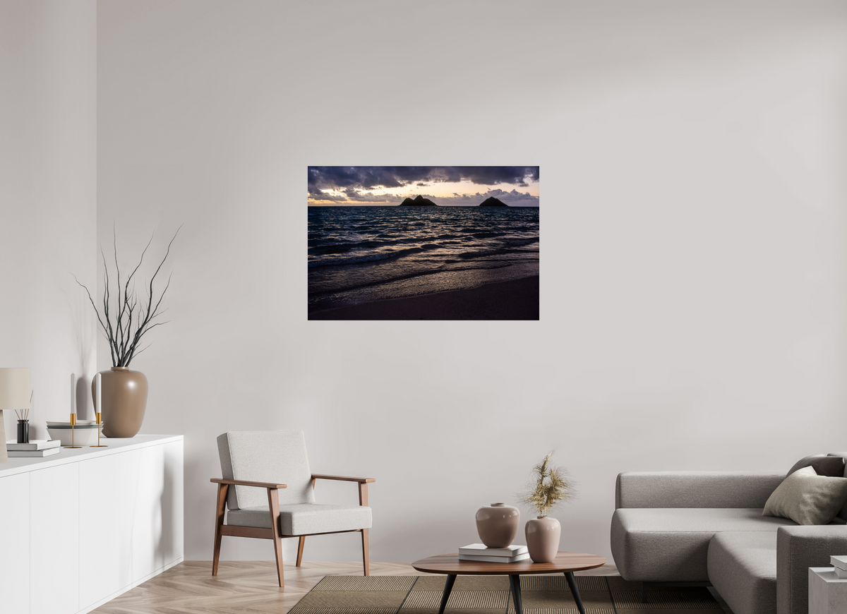 45 x 30″, Photo Print On Fuji Crystal DP II Dawn on the Windward Side I