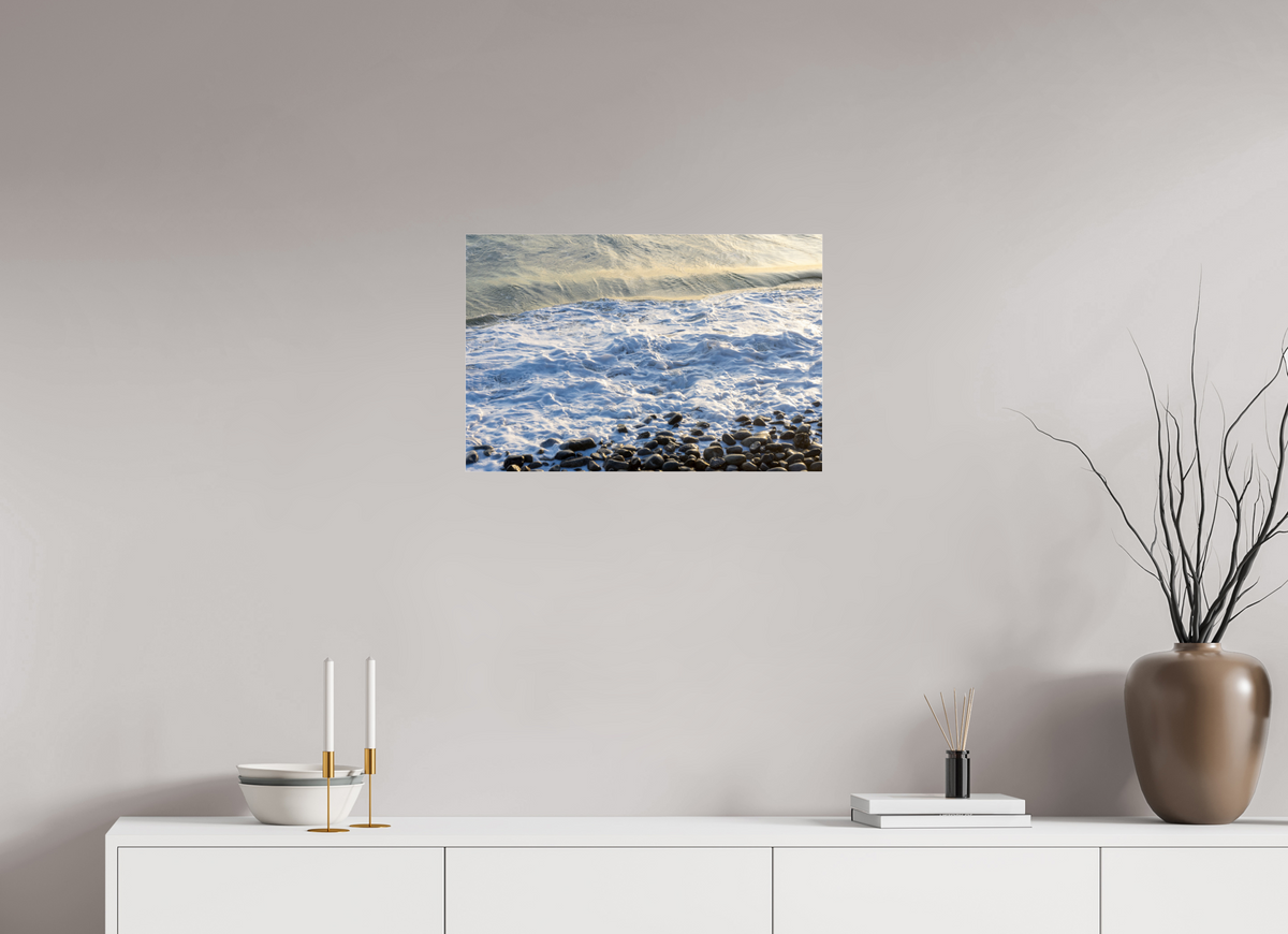 24 x 16″, Photo Print Under Acrylic Glass Bare Essentials II Ocean Photography