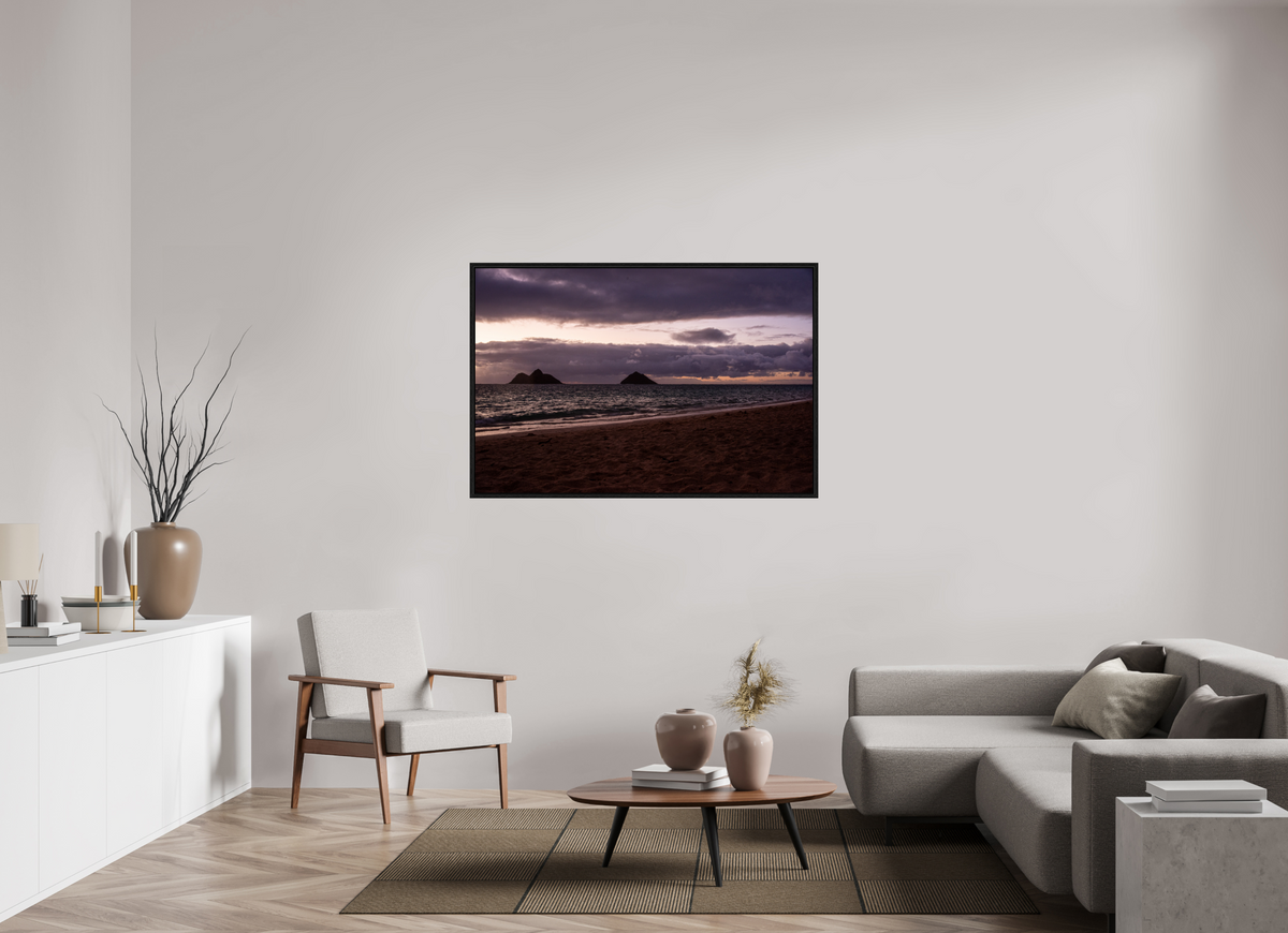 54 x 36″, Floater Frame The Mok's at Dawn