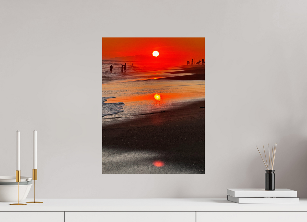 15 x 20″, Photo Print On Fuji Crystal DP II Newport Beach Glow III Sunset Photography