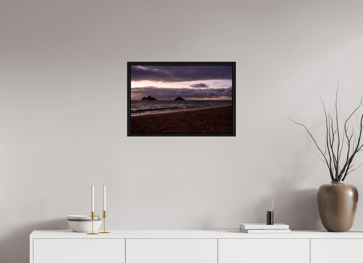 24 x 16″, Floater Frame The Mok's at Dawn