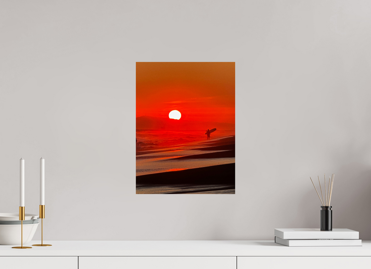12 x 16″, Photo Print On Fuji Crystal DP II Newport Beach Glow I Sunset Photography