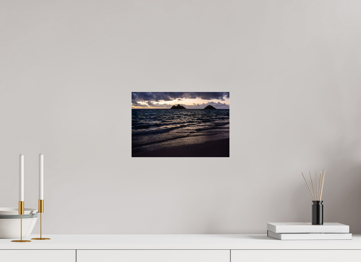 12 x 8″, Photo Print Under Acrylic Glass Dawn on the Windward Side I