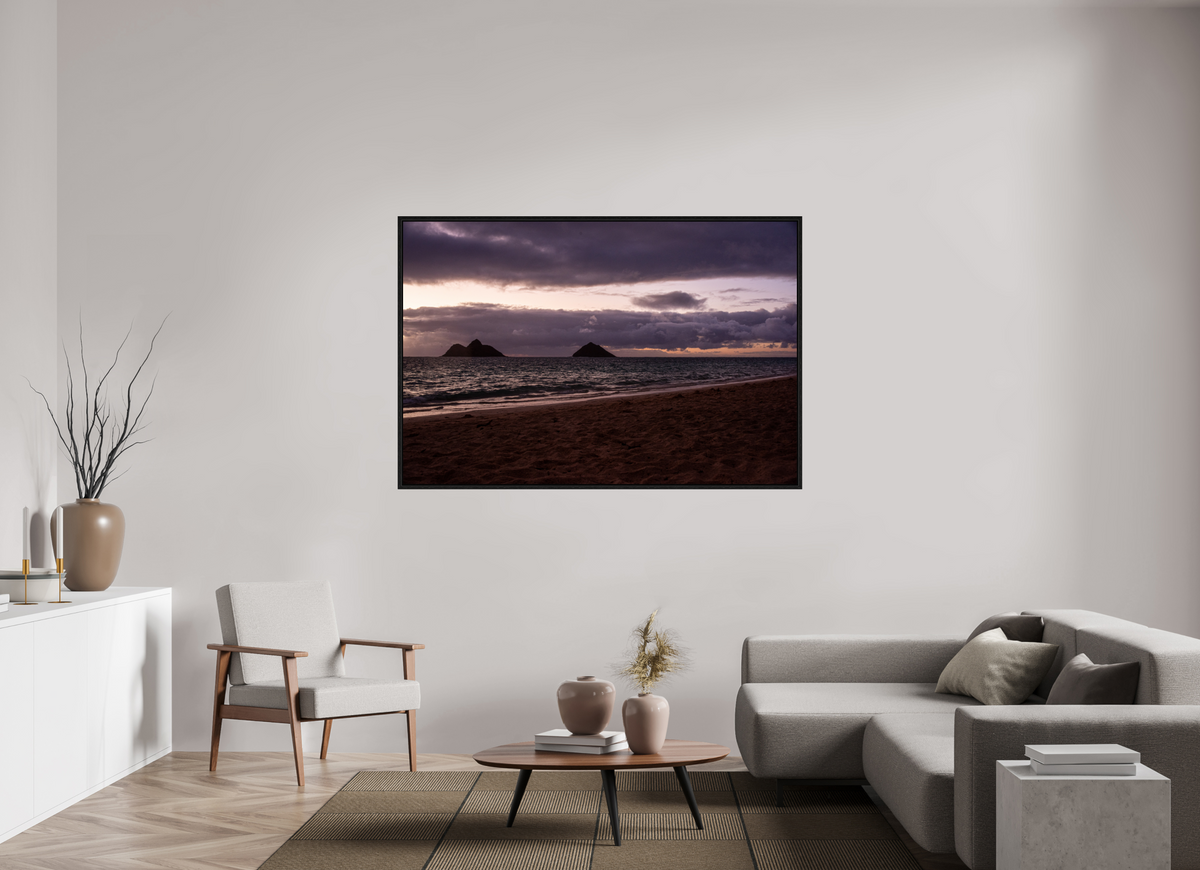 66 x 44″, Floater Frame The Mok's at Dawn