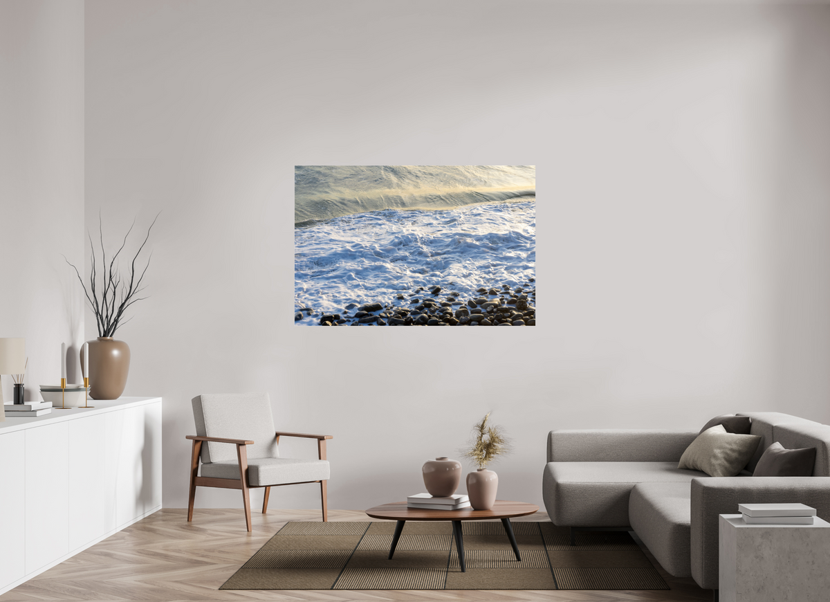 60 x 40″, Photo Print Under Acrylic Glass Bare Essentials II Ocean Photography